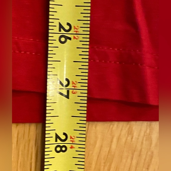 Roots Athletic Womens Red Tee Shirt w Black Flocked Roots Logo w Hockey / Size M - Picture 12 of 12